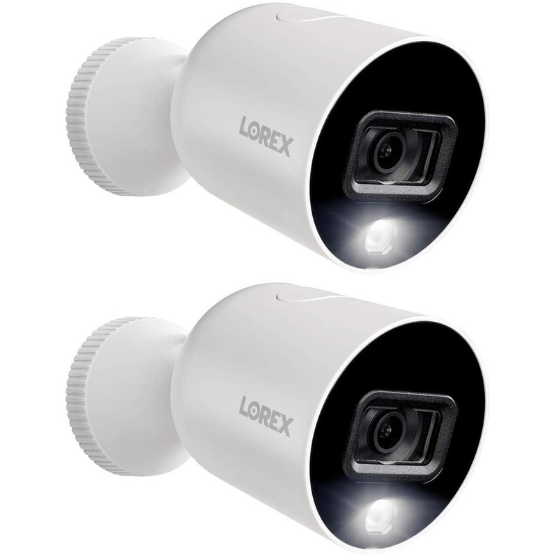 Lorex Smart Indoor/Outdoor 1080p Wi-Fi Camera with Night Vision 2 Pack