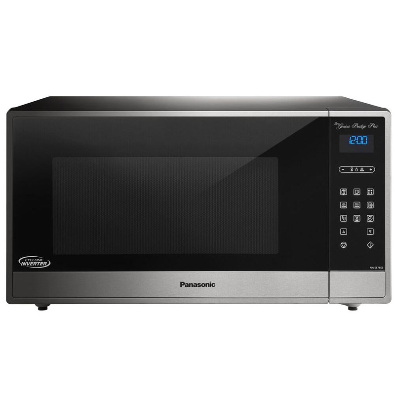 Panasonic 2.2cu ft 1250W Cyclonic Wave Built-In/Countertop Microwave Oven - NN-SE985S