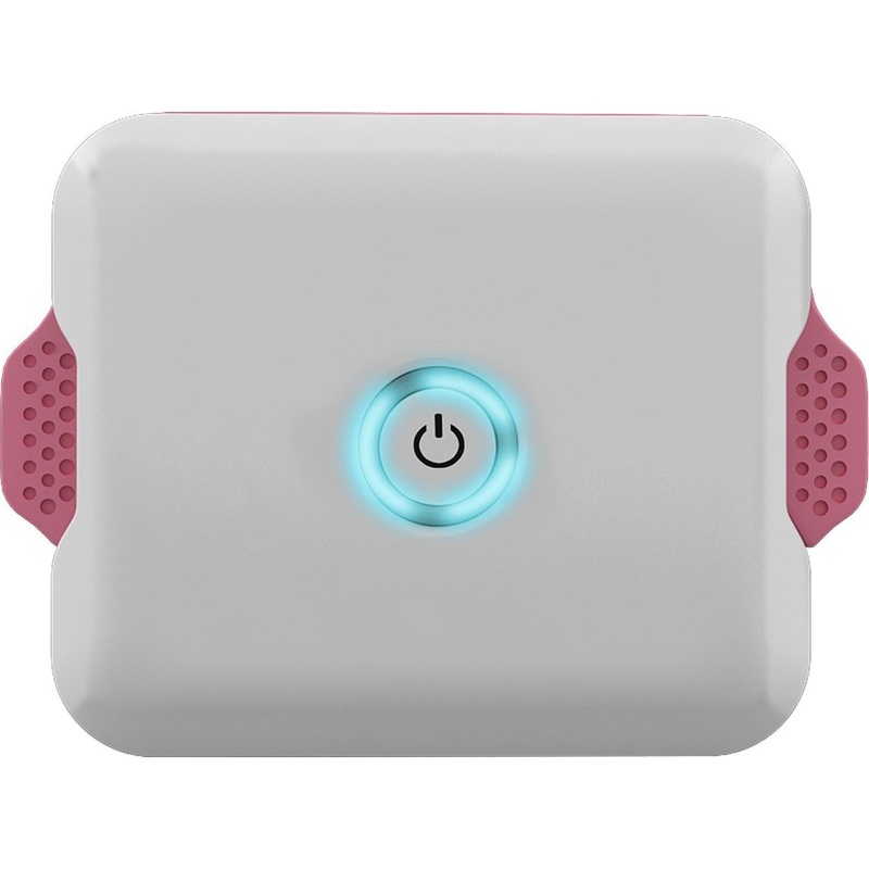 uNu EP-03-4400W-PNK Enerpak Flexi Portable USB Battery w/ Charging Cable White/Pink