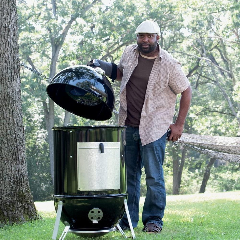 Weber Smokey Mountain Cooker Smoker 22" - Open Box