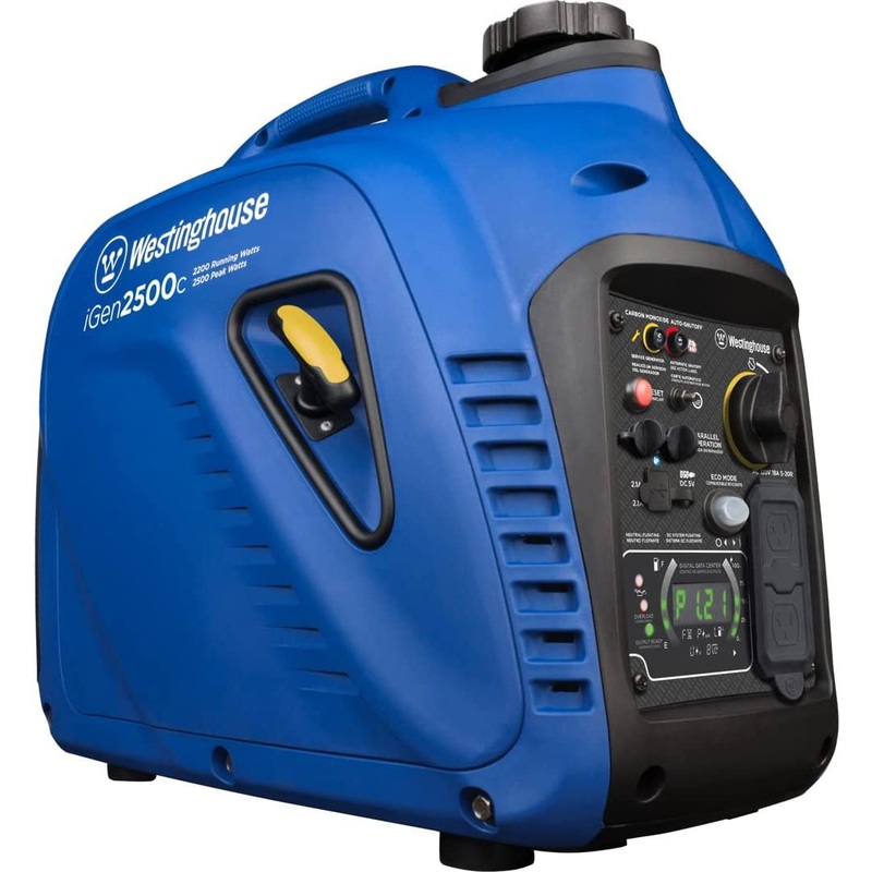 Westinghouse iGen2500c Portable Gas-Powered Digital Inverter Generator with CO Sensor