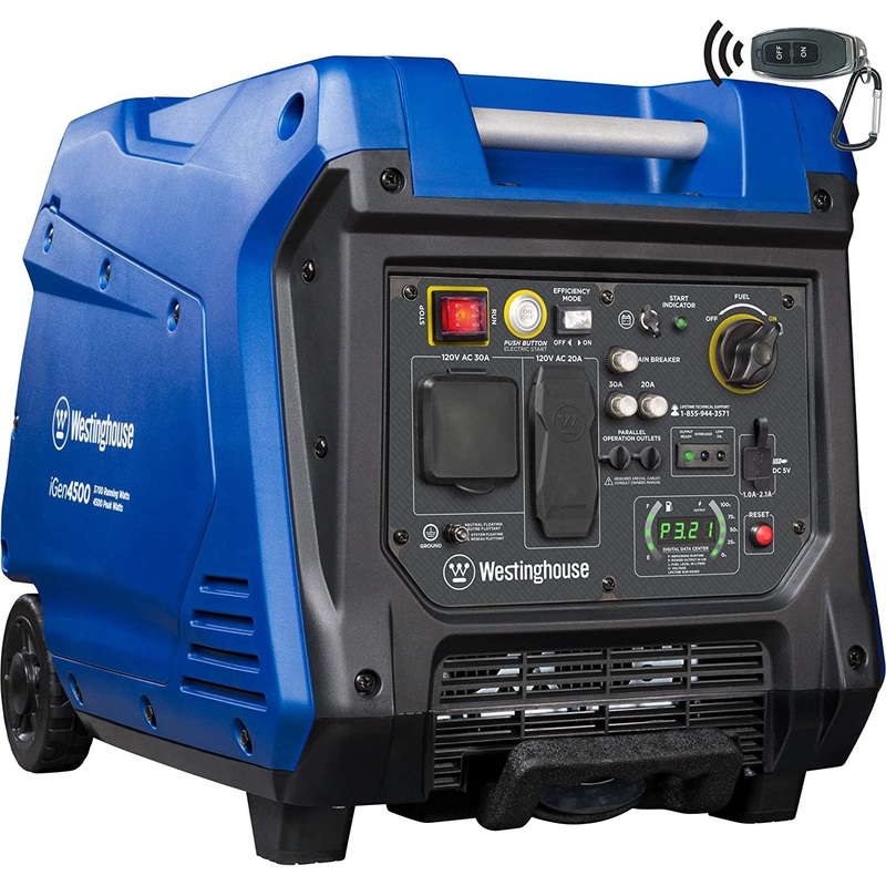 Westinghouse iGen4500 Portable Gas-Powered Digital Inverter Generator