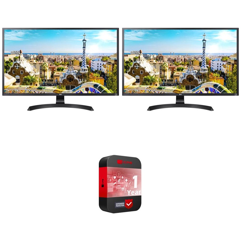 LG 32UD60B 32" Class 4K UHD LED Dual PC Monitor w/ 1 Year Extended Warranty