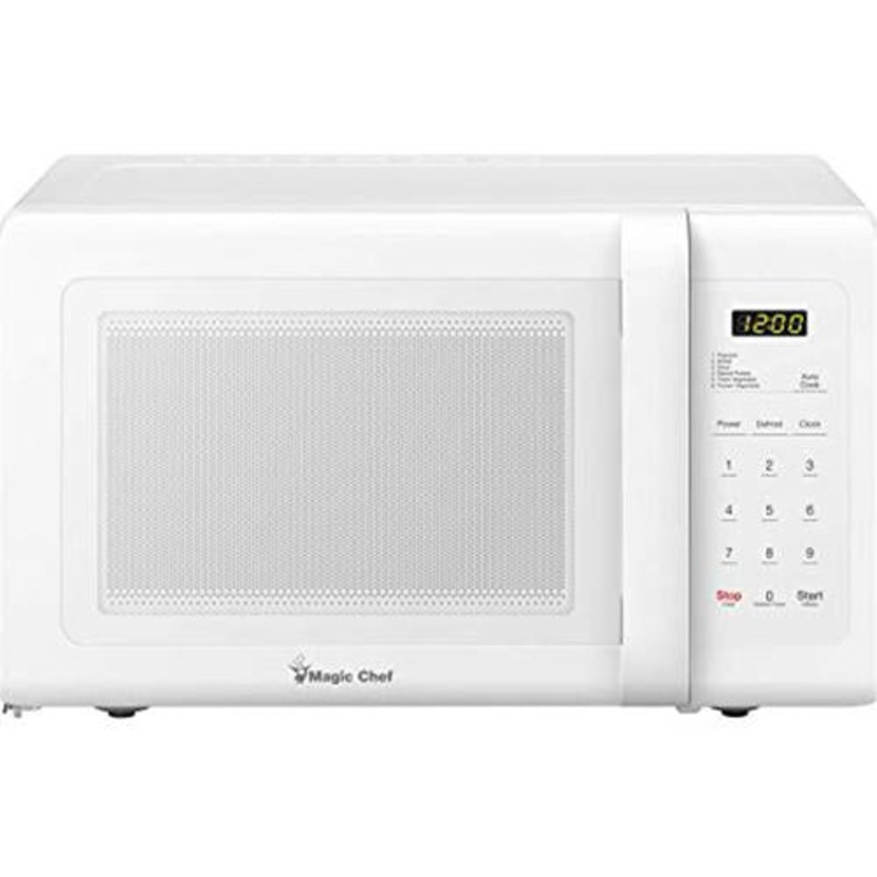 Magic Chef MCD993W 0.9 Cu. Ft. 900W Countertop Microwave Oven, White