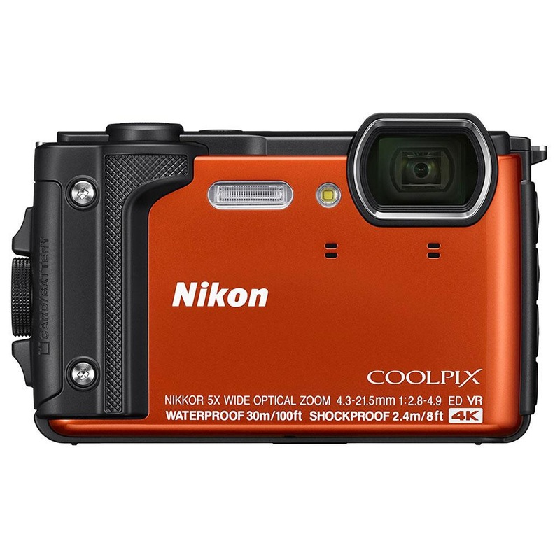 Nikon COOLPIX W300 16MP 4k Ultra HD Waterproof Digital Camera (Orange) Refurbished