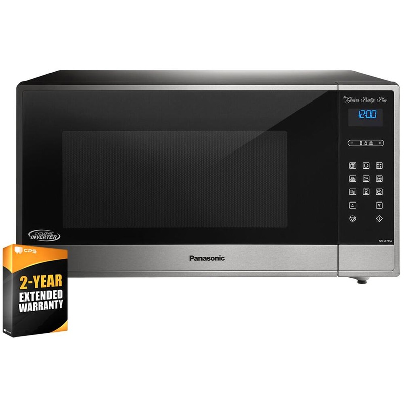 Panasonic 1.6 cu ft 1250W Cyclonic Wave Microwave Oven w/ 2 Year Extended Warranty