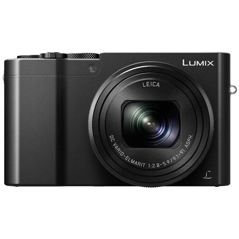 Panasonic ZS100 LUMIX 4K 20 MP Digital Camera with Wi-Fi - Black (DMC-ZS100K)