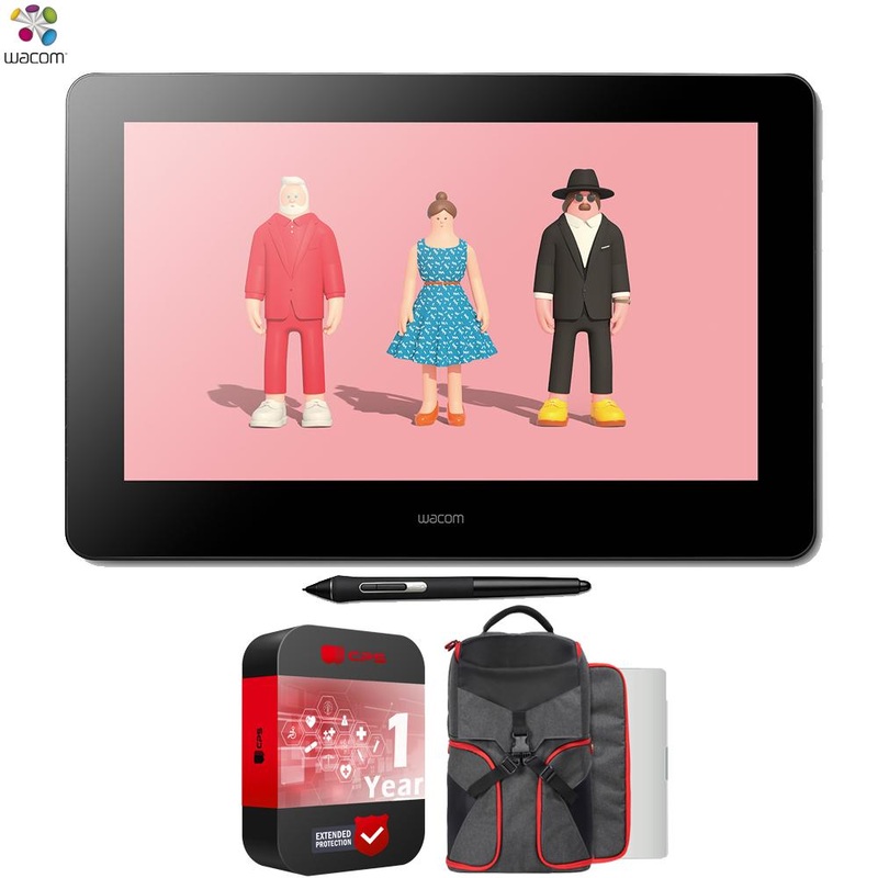 Wacom Cintiq Pro 16 Creative Pen, Touch (2021) Drawing Monitor + Backpack Bundle