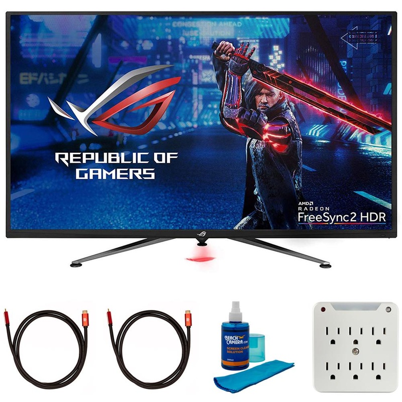 ASUS ROG Strix 43" 4K 120Hz FreeSync 2 HDR 600 Gaming Monitor + Cleaning Bundle