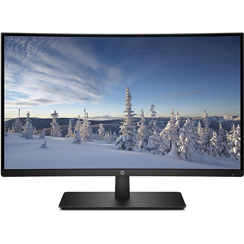 Hewlett Packard 27 Inches Full HD (1920 x 1080) 1800R Curved Display Monitor (Black) Refurbished