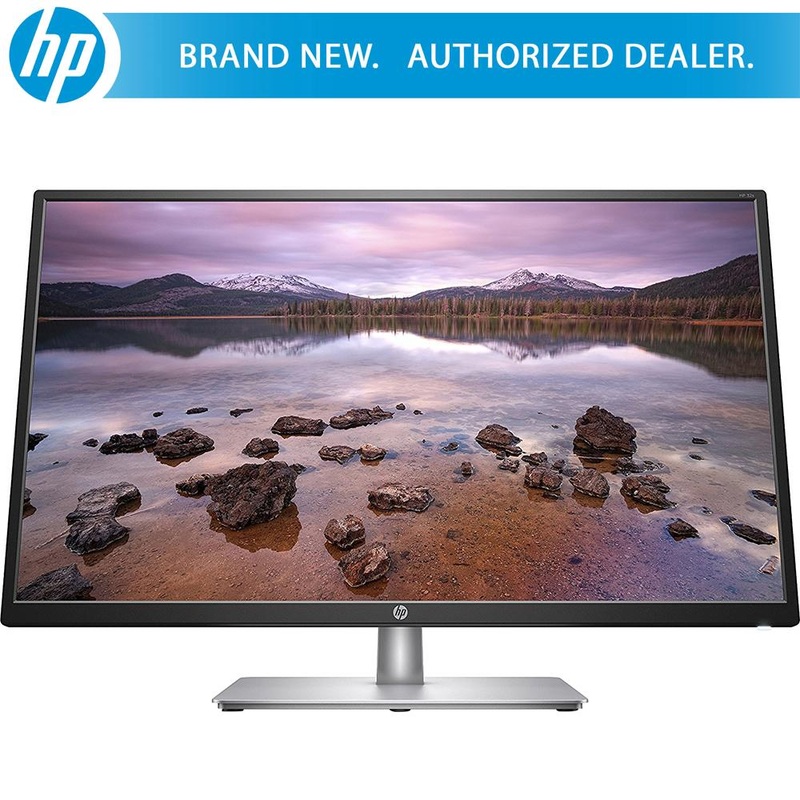 Hewlett Packard 2UD96AA 32" FHD IPS 32s Monitor Tilt Adjustment, Anti-glare Panel - Refurbished
