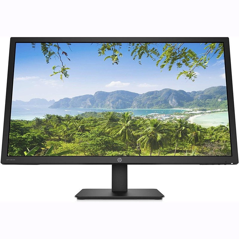 Hewlett Packard V28 28" 4K PC Monitor, 60 Hz Display with AMD Freesync Technology