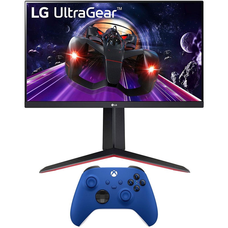 LG 24GN650-B 24'' UltraGear 144Hz 1ms Monitor Bundle with Xbox Wireless Controller