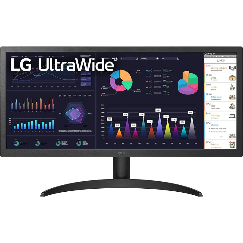 LG 26WQ500-B 26" UltraWide FHD HDR10 IPS Monitor with AMD FreeSync - Open Box