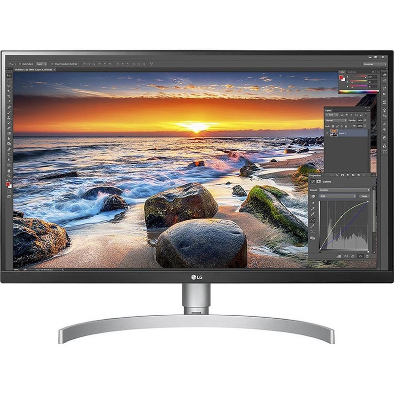 LG 27UK850-W 27" Class 4K UHD IPS LED Monitor with HDR 10 (2018) - Refurbished