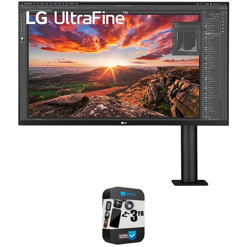 LG 32" UltraFine Display Ergo Stand UHD 4K HDR10 Monitor + 3 Year Extended Warranty