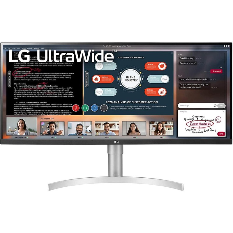 LG  34" WFHD 2560x1080 21:9 IPS HDR Monitor with AMD FreeSync Refurbished