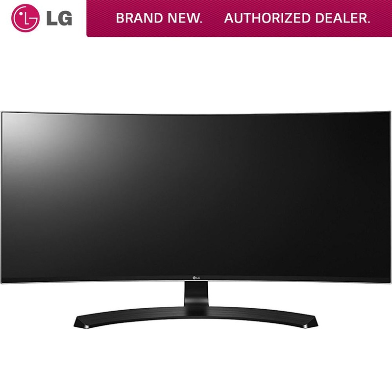 LG 34CB88-P 34" Curved Monitor 3440x1440 21:9 TAA HDMI USB - Refurbished