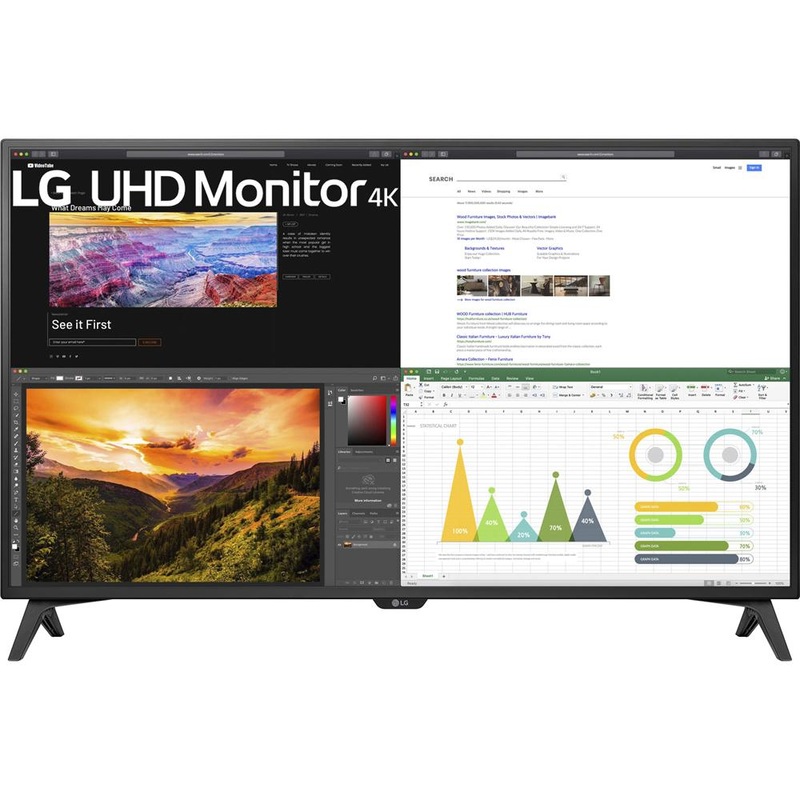 LG 43UN700T-B 43" 4K UHD 3840x2160 IPS USB-C HDR 10 Monitor - Refurbished