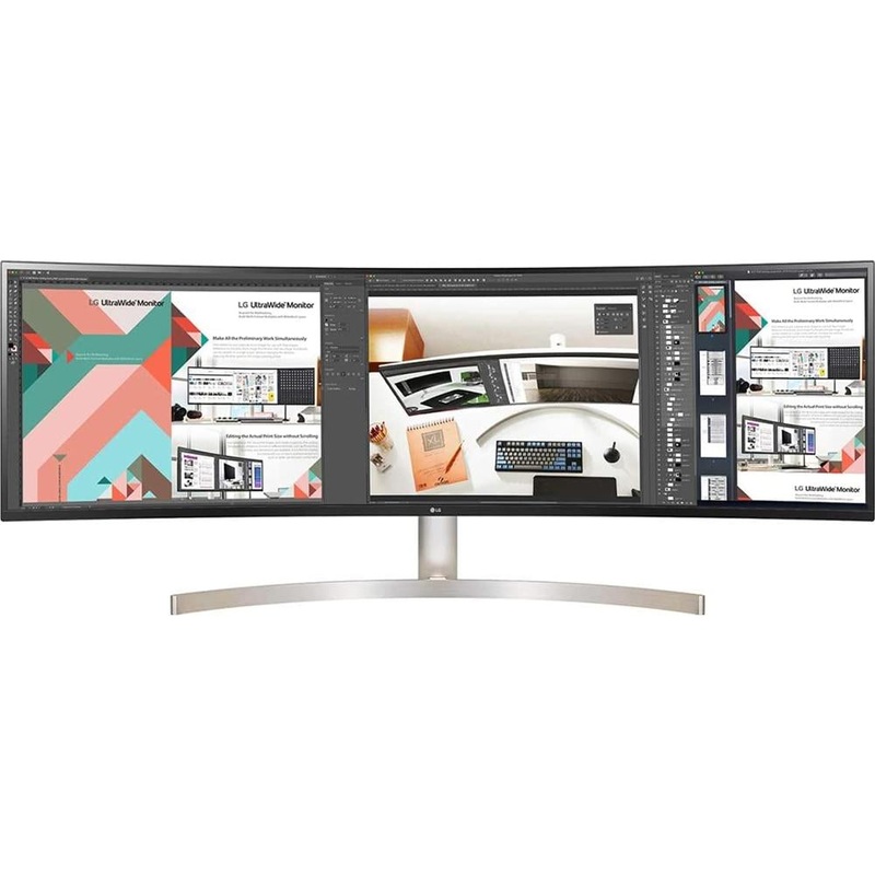 LG 49BL95C-W 49" 32:9 Curved UltraWide Dual QHD (5120x1440) IPS Monitor - Open Box
