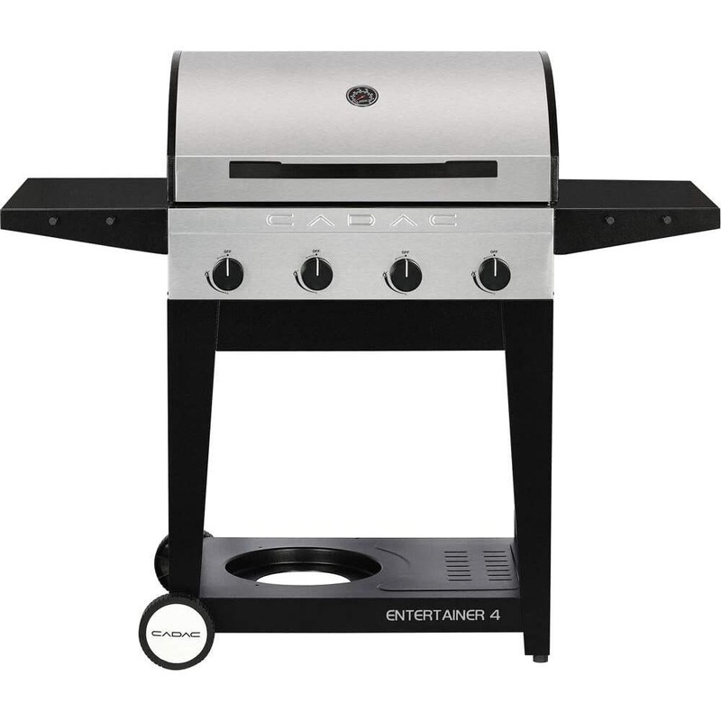 Cadac Entertainer Stainless Steel BBQ 4-Burner Propane Gas Grill - 98251-41G01-US