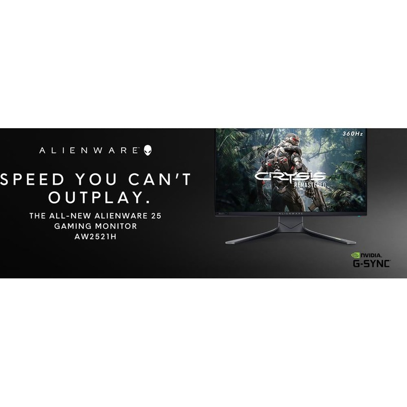 Dell Alienware AW2521H 25-inch 360Hz FHD 1920 x 1080 PC Gaming Monitor with G-Sync