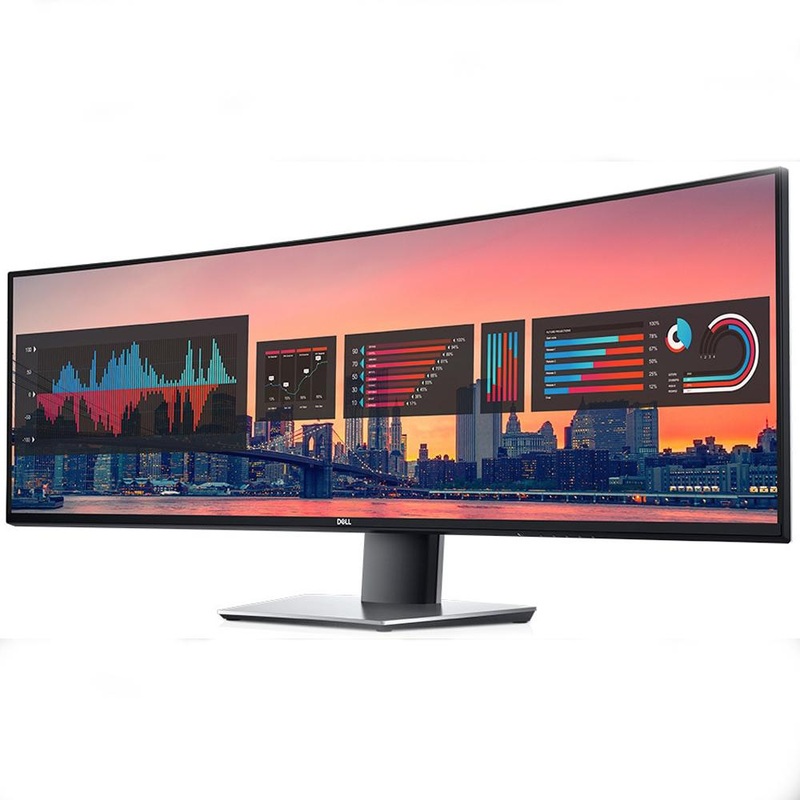 Dell UltraSharp 49" QHD 5120x1440 32:9 Curved Monitor (U4919DW) Refurbished