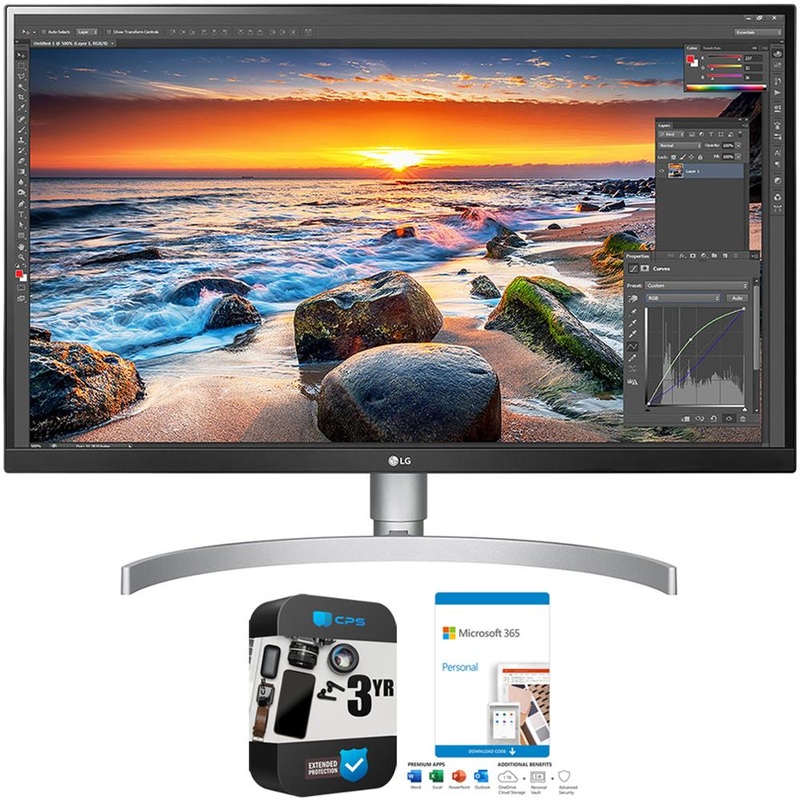 LG 27" 4K UHD IPS LED Monitor with VESA 2019 + 365 Personal & 3 Year Warranty