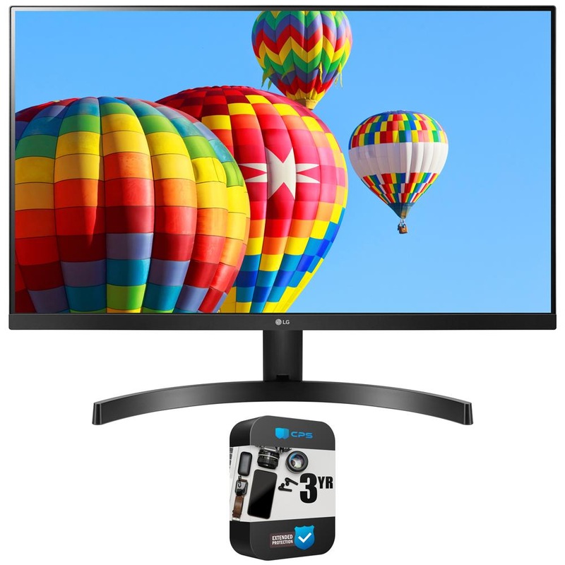 LG 27" FHD 16:9 IPS 3-Side Borderless Radeon FreeSync Monitor +3 Yr Warranty Bundle