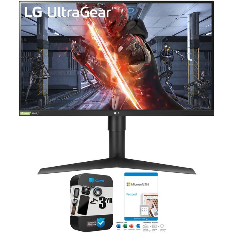 LG 27" UltraGear FHD IPS 240Hz Gaming Monitor + 365 Personal & 3 Year Warranty
