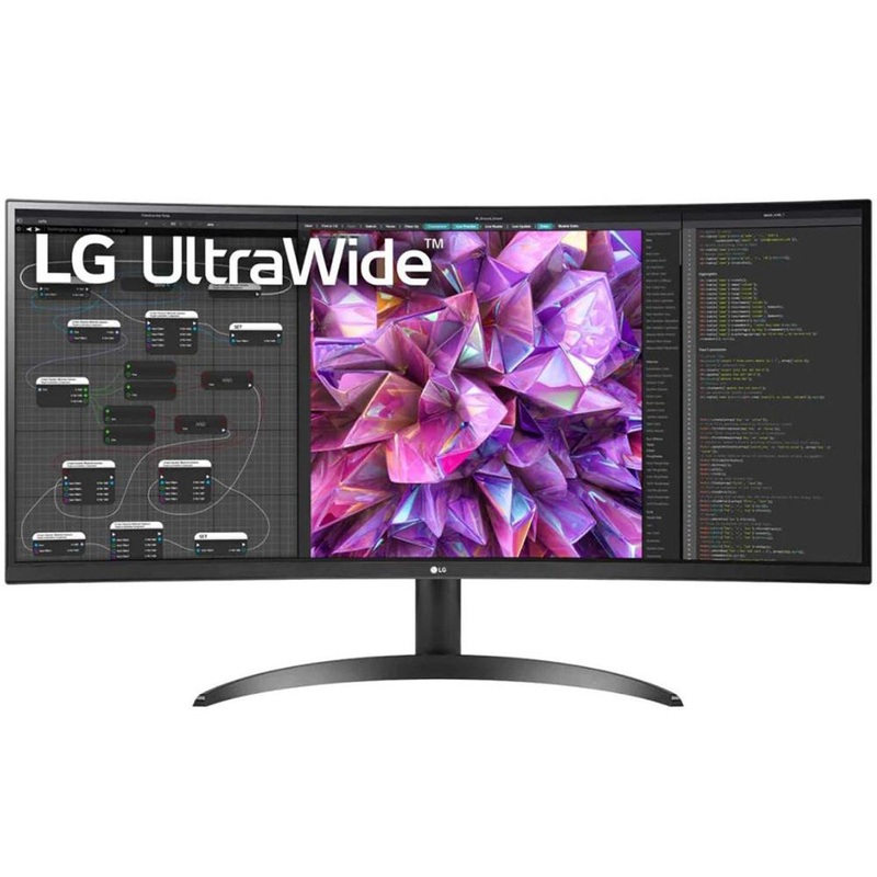 LG 34" 21:9 Curved UltraWide QHD (3440 x 1440) IPS Monitor Refurbished