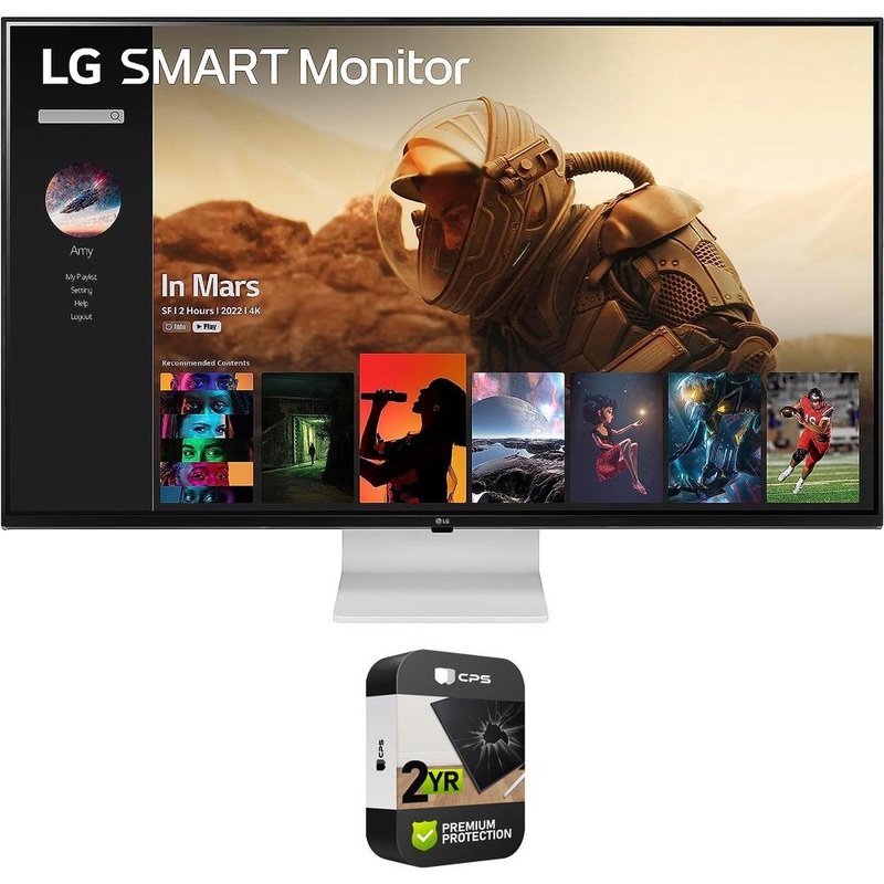 LG 43" 4K UHD IPS Smart Monitor with webOS + 2 Year Warranty