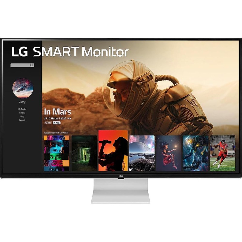 LG 43" 4K UHD IPS Smart Monitor with webOS Refurbished