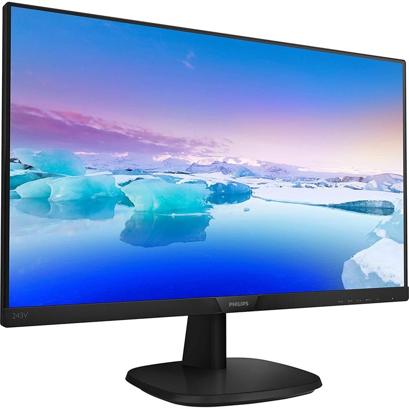 Philips 24" Full HD LCD Monitor in Black - 243V7QJAB