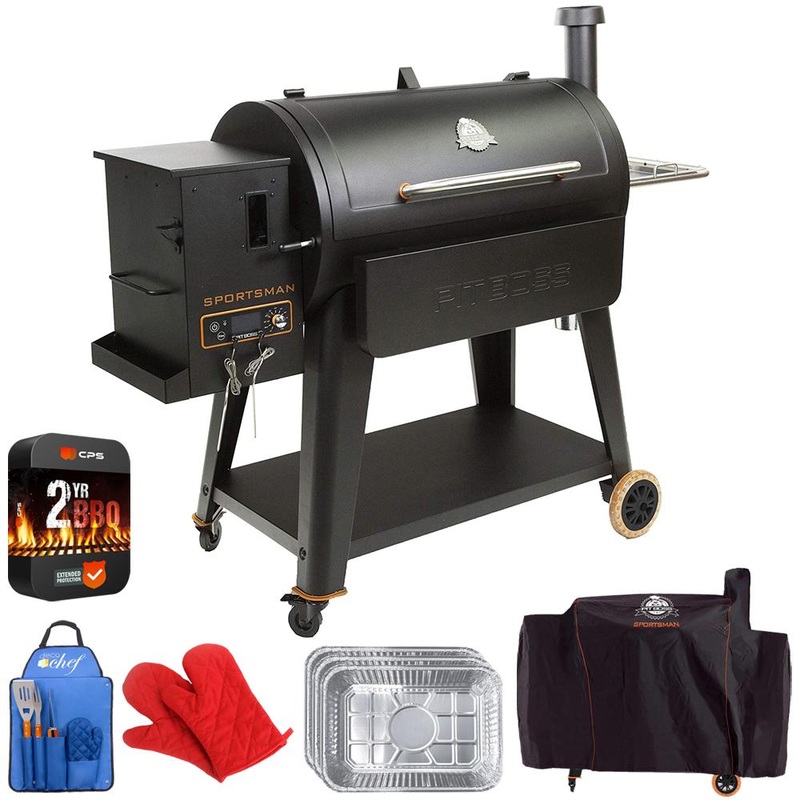 Pit Boss Sportsman 1100 Wood Pellet Grill + Warranty +Accessories Bundle