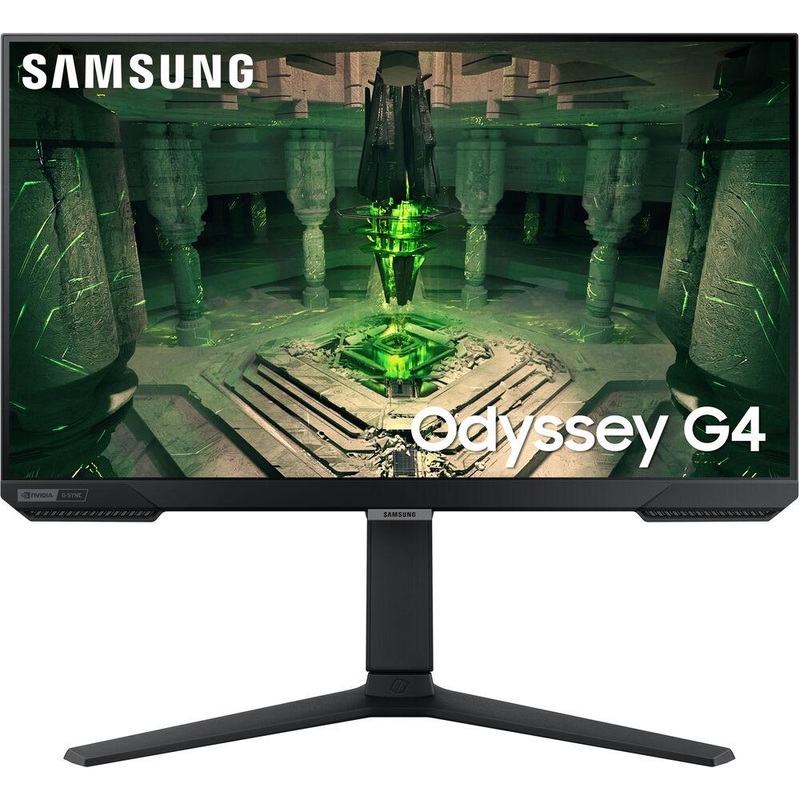 Samsung 25" Odyssey G4 Series FHD Gaming Monitor, IPS, 1ms, G-Sync Compatible - Open Box