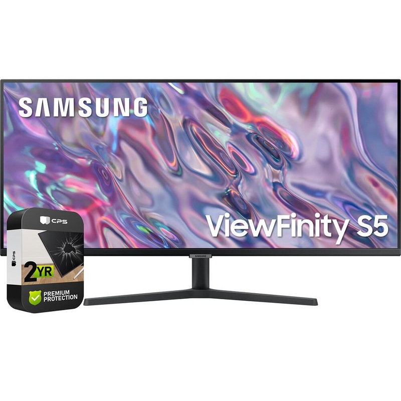 Samsung 34 inch ViewFinity S50GC Series Ultrawide Monitor Renewed+2 Yr Warranty