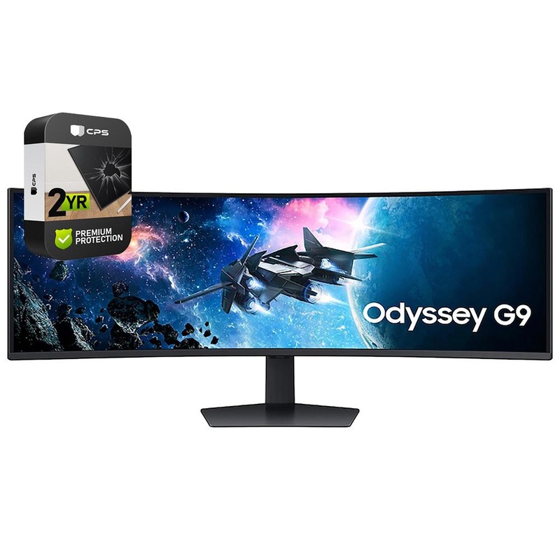 Samsung 49" Odyssey G9 G95C Curved Gaming Monitor Renewed with 2 Year Warranty