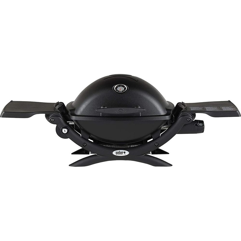 Weber Q1200 Liquid Propane Portable Grill 51010001 - Black - Open Box