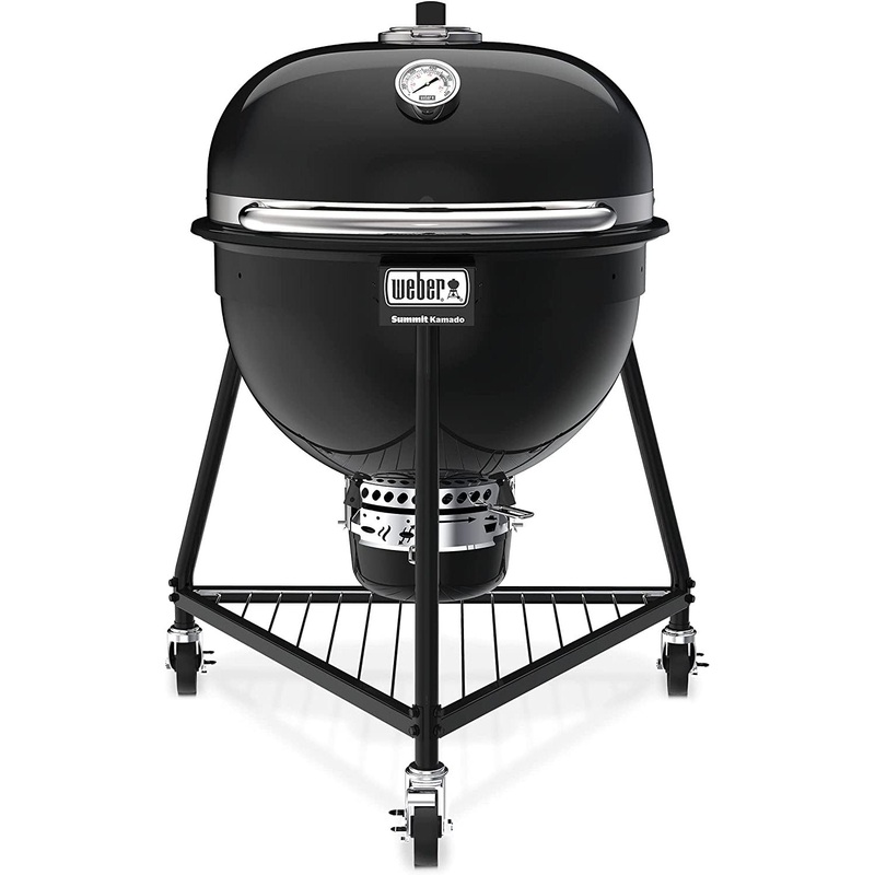 Weber Summit Kamado E6 Charcoal Grill, Black (18201001)