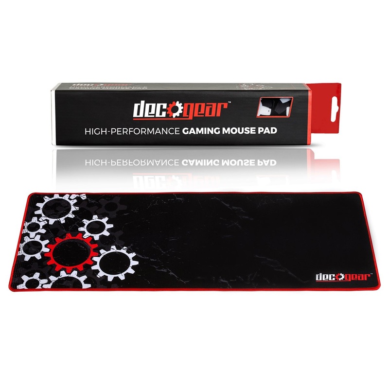 Deco Gear Large Extended Pro Gaming Mouse Pad Water Resistant Non-Slip (12" x 32")