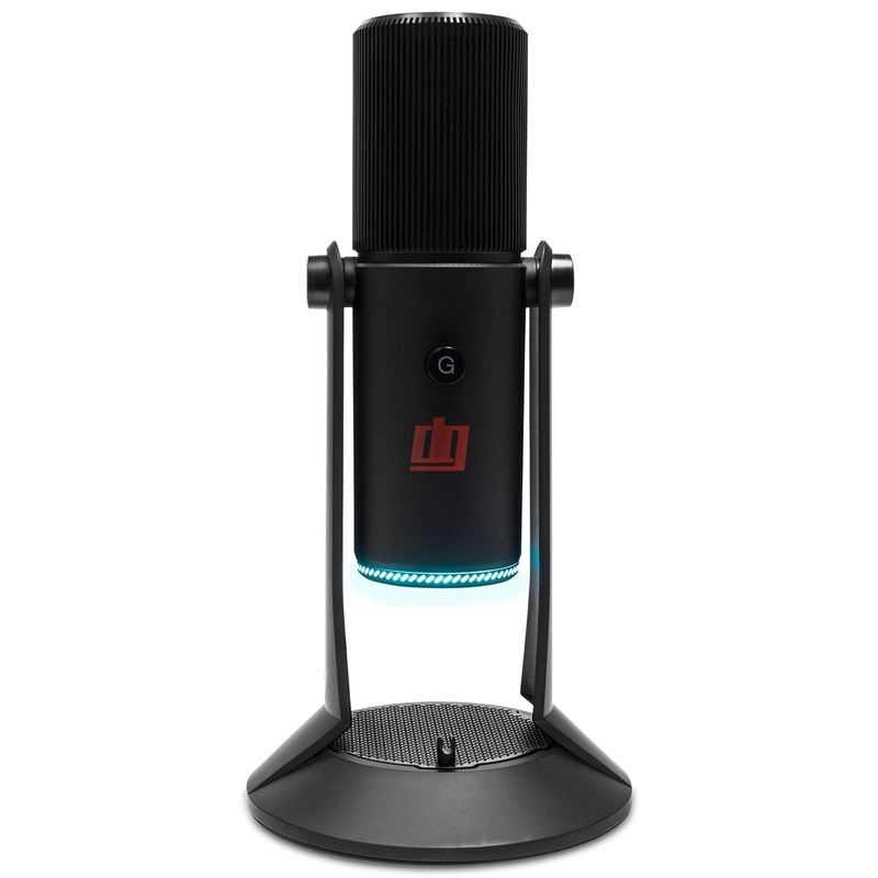 Deco Gear PC Microphone for Gaming, Streaming, Recording, USB Plug and Play - Refurbished