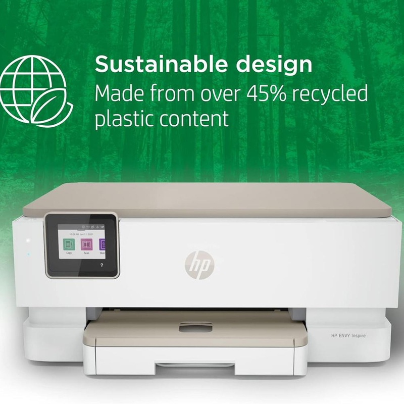 Hewlett Packard ENVY Inspire 7255e All-in-One Printer, Scanner, Copier (1W2Y9A#B1H)