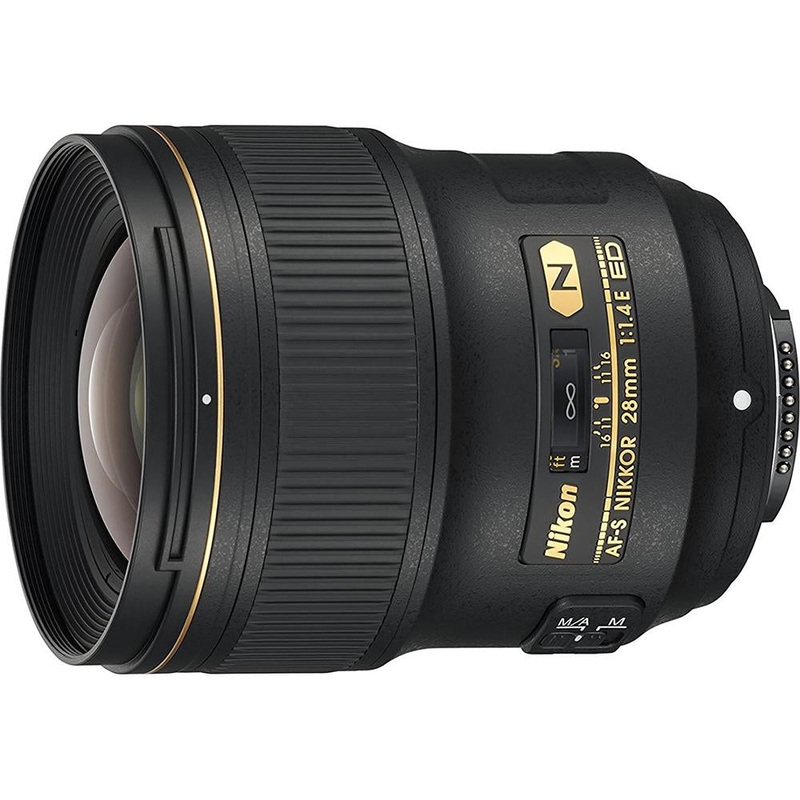 Nikon AF-S NIKKOR 28mm f/1.4E ED Lens - Open Box