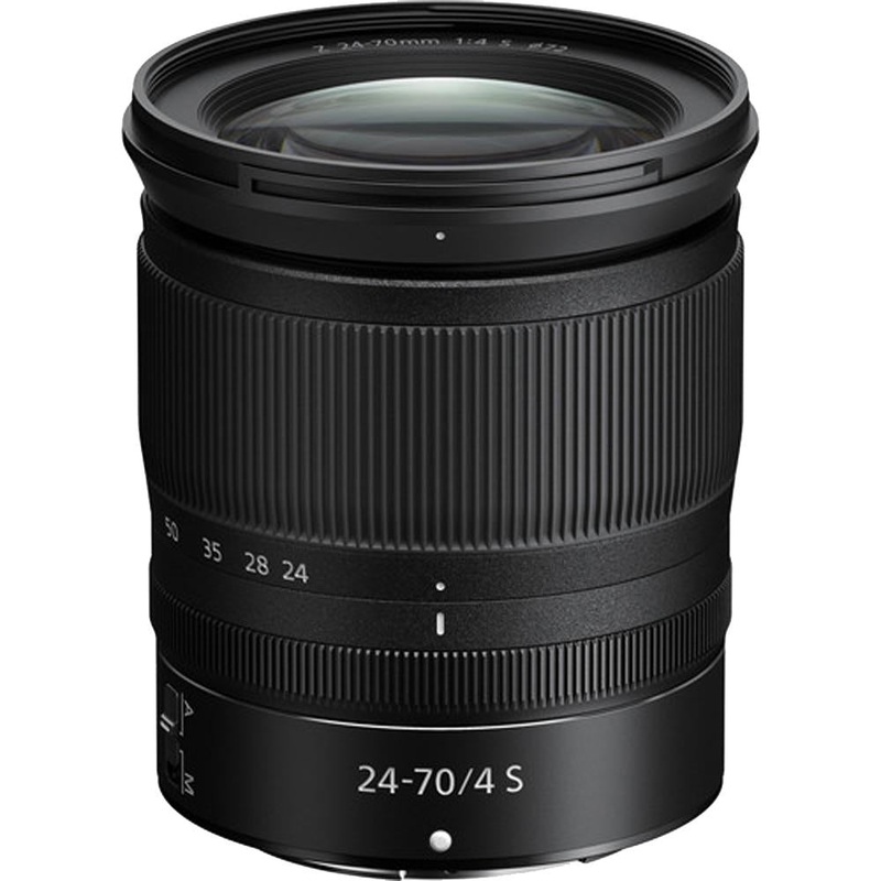 Nikon NIKKOR Z 24-70mm f/4 S Full Frame Zoom Lens for Z-Mount 20072 - Open Box