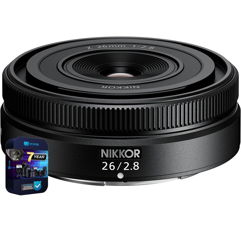 Nikon NIKKOR Z 26mm f/2.8 Z-Mount Prime Lens with 7 Year Warranty