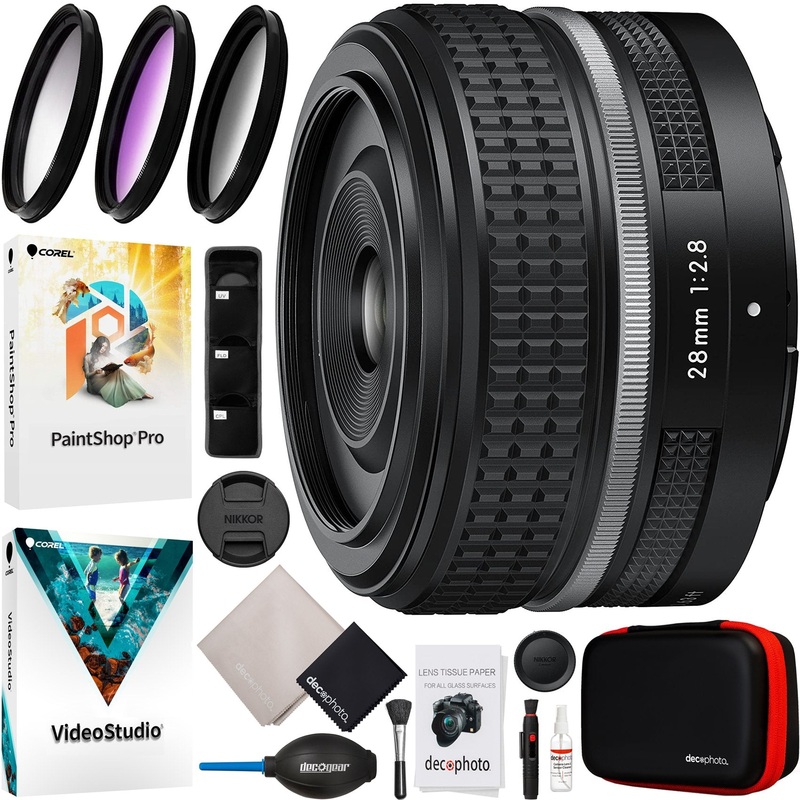Nikon NIKKOR Z 28mm f/2.8 (SE) Kit for Z-Mount Mirrorless Cameras 20110 Deluxe Bundle