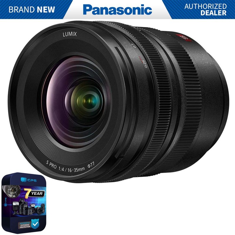 Panasonic LUMIX S PRO 16-35mm f/4 Lens L Mount Lens + 7 Year Protection Pack