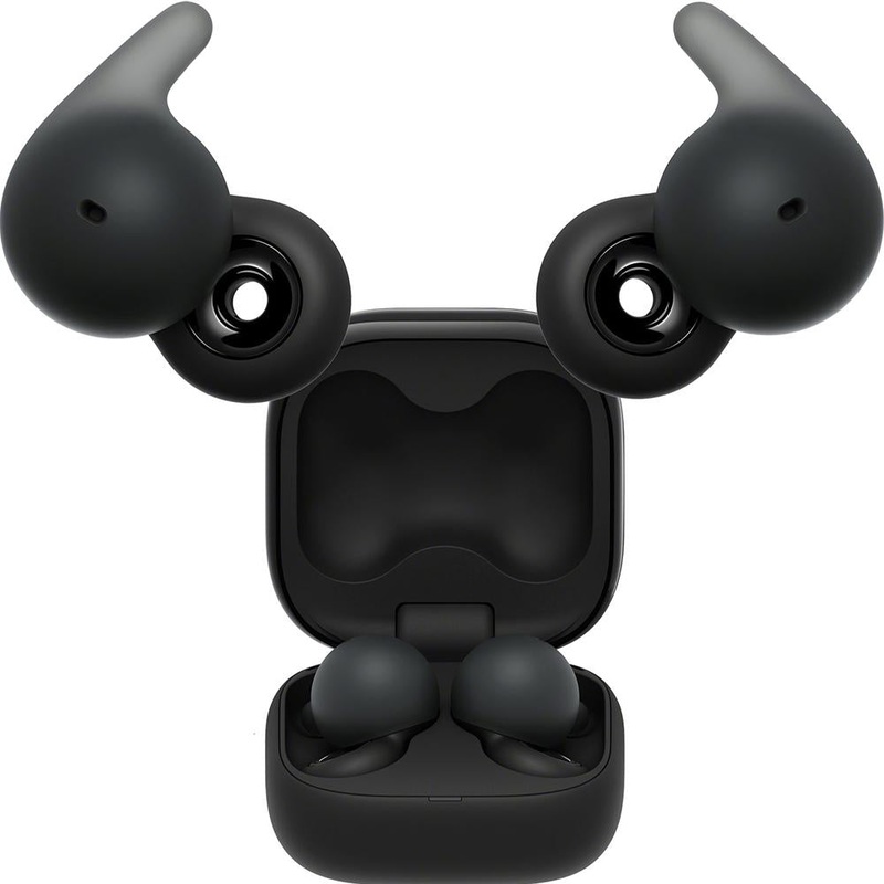 Sony LinkBuds Open Truly Wireless Earbud Headphones with Mic - Black