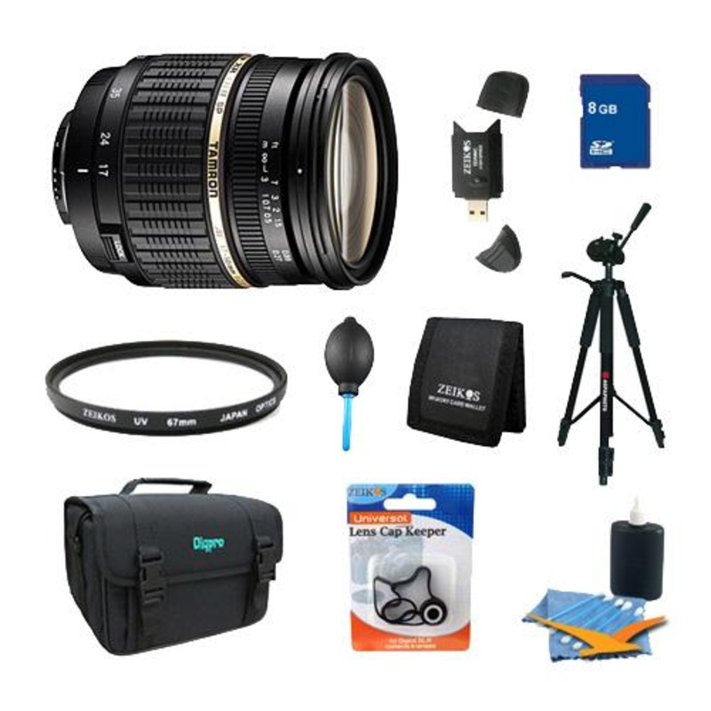 Tamron 17-50mm f/2.8 XR Di-II LD [IF] SP AF Zoom Lens Pro Kit for Nikon D40